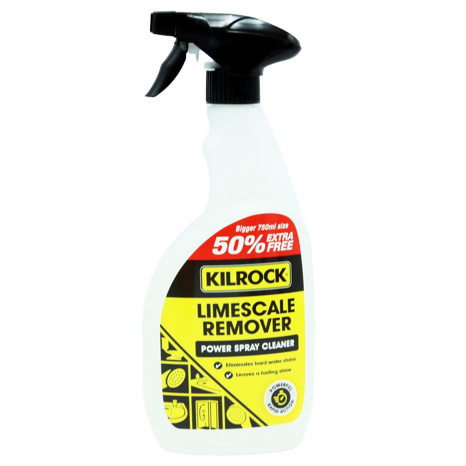 Kilrock Limescaler Remover Spray +50% 750ml Kilrock Limescaler Remover Spray +50% 750ml